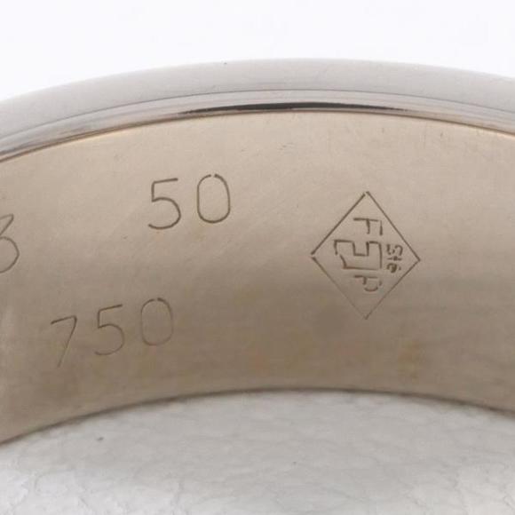 CARTIER Love K18WG Ring Size 9.5 Total Weight Approx. 6.3g Jewelry Wrapping - Picture 7 of 7